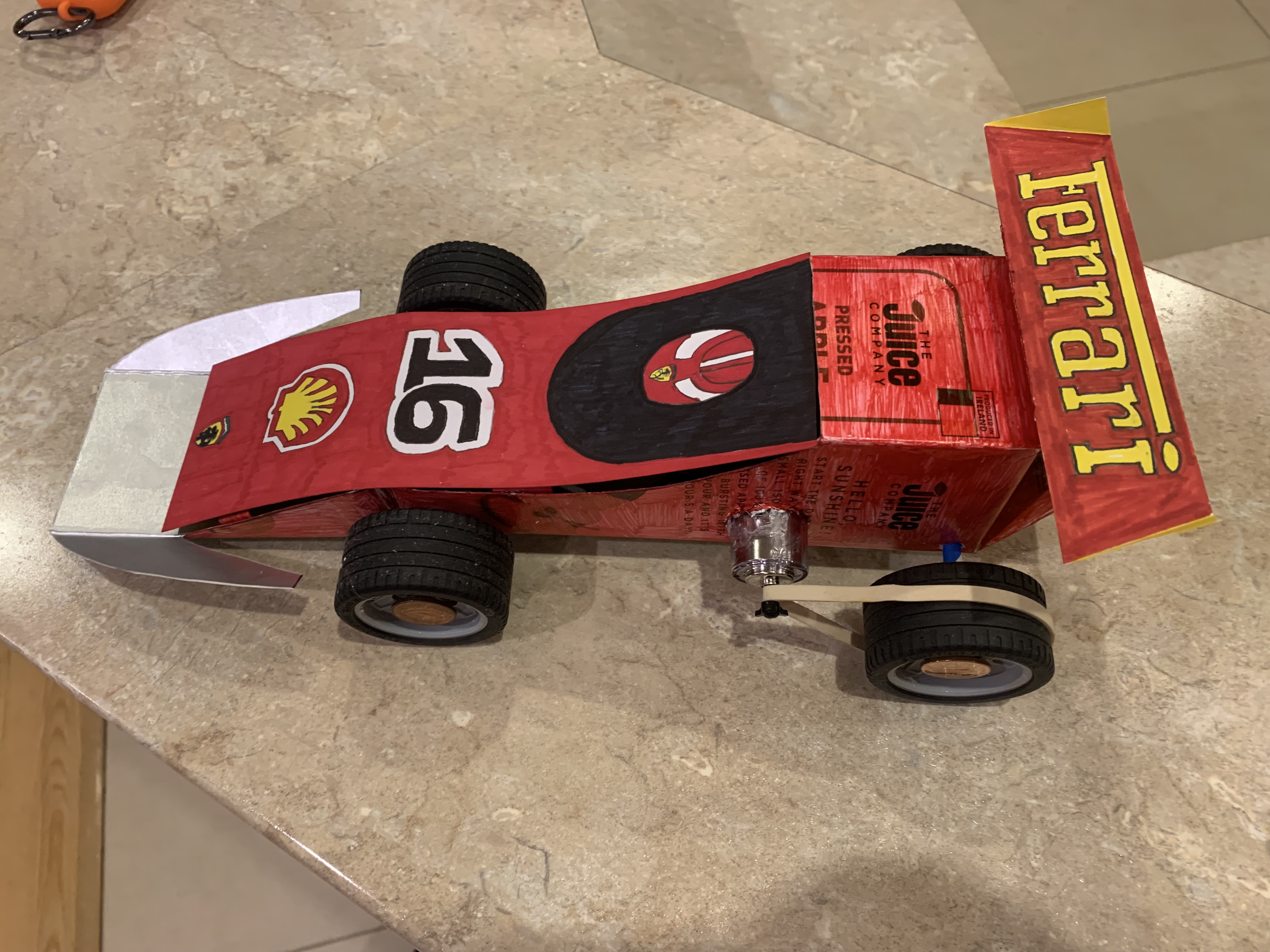 Motorised F1 car build